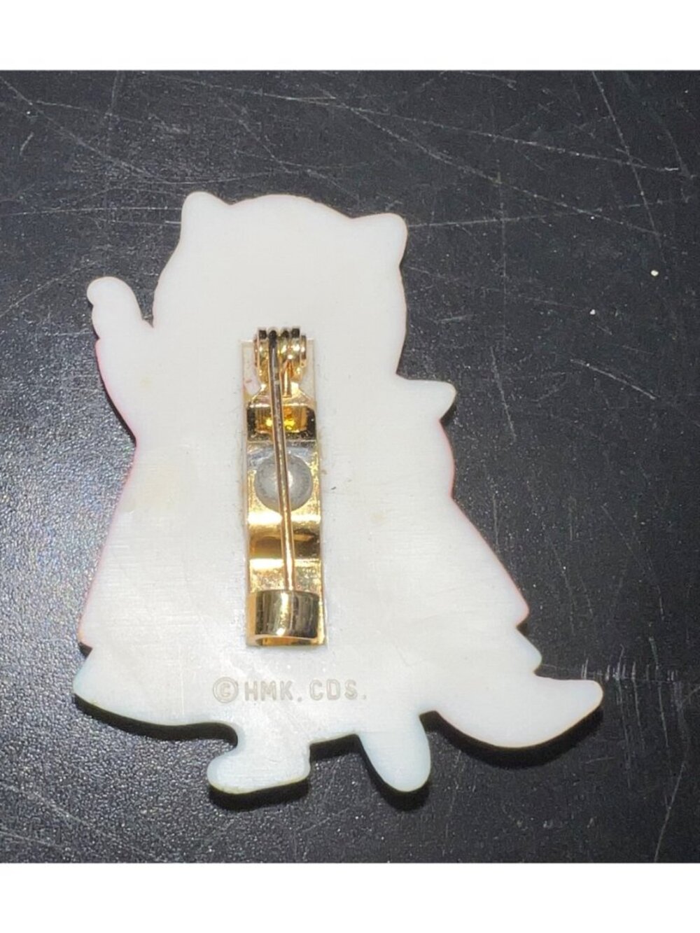 Vintage Christmas Pins & Earrings Set Santa Cat Bear Holiday Christmas Festive - Picture 8 of 8